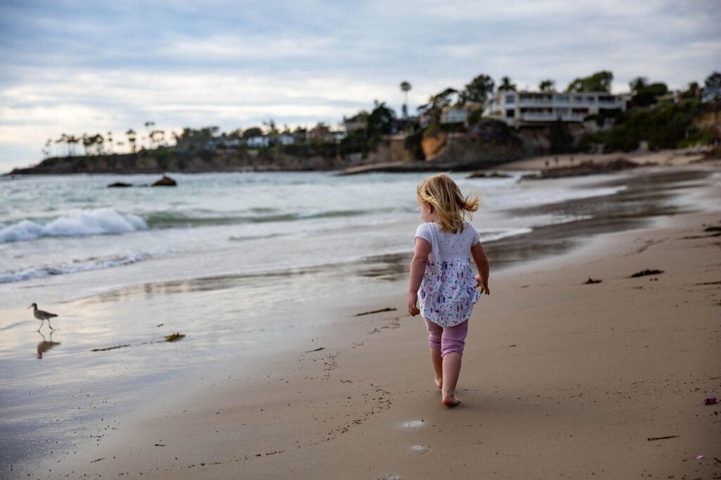 child, girl, sand, pacific, beach, sea, ocean, water, summer, nature, seascape, walk, child, child, child, child, child, girl, beach, walk, walk, walk