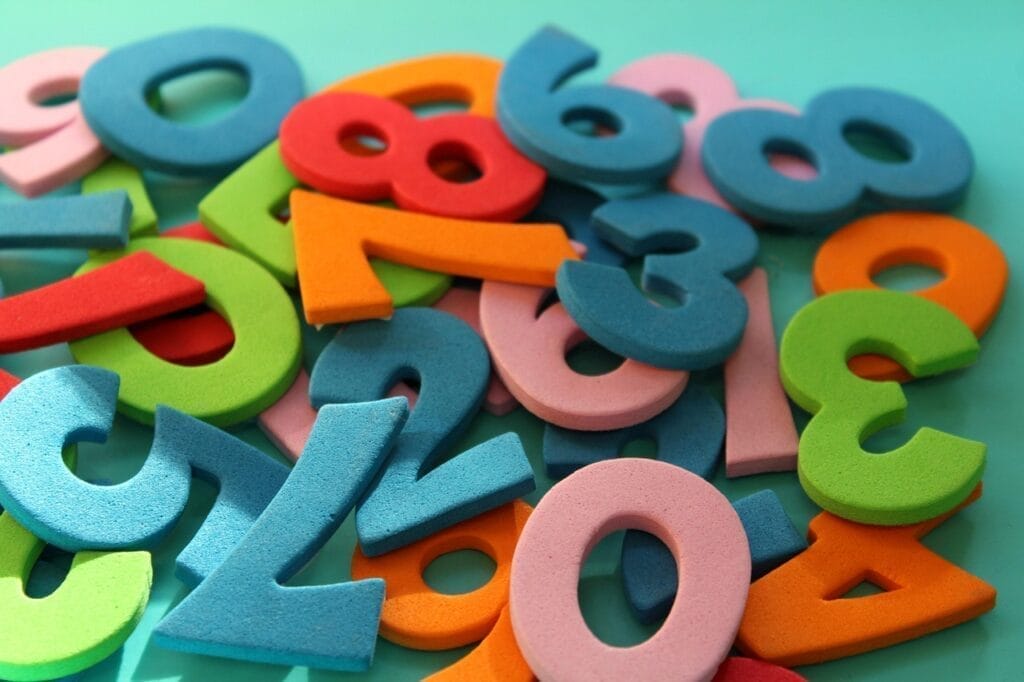 numbers, education, mathematics, creativity, colorful, to count, school, kindergarten, numbers, numbers, numbers, numbers, numbers