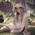 child, girl, read, to learn, a book, literature, break, outdoors, garden, relax, educate, cap, long hair, blond, nature, apple, summer, meadow, portrait, person, human, child, child, child, child, child, girl, read, read, read, a book, a book, literature, garden, educate, long hair, meadow, portrait