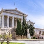 university, greece, athens, building, architecture, culture, temple, greek, archaeology, travel, university, university, university, university, university, greece, athens