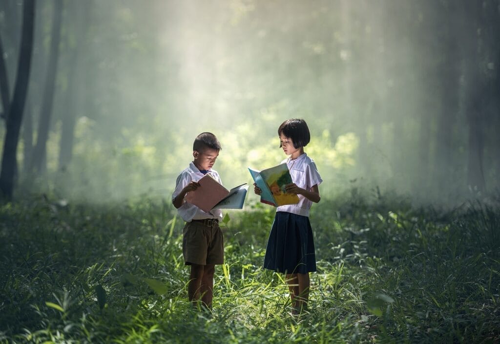 book, asia, children, boys, education, girl, indonesian, kids, literature, malaysia, nature, people, read, students, thailand, school children, learning, studying, outdoors, education, education, education, education, education, learning