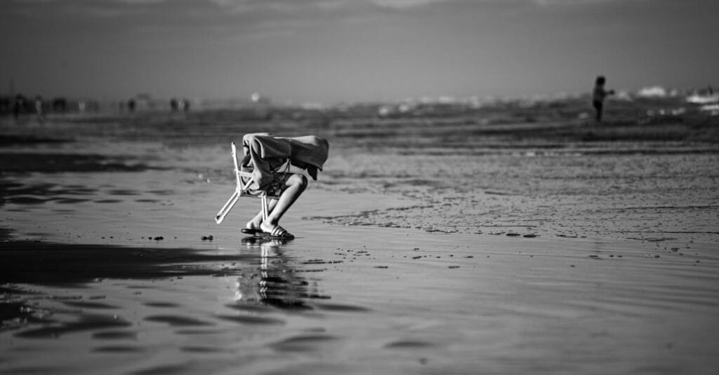 Free stock photo of beach activites, monochromatic, monochromatic tones