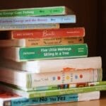 stack of childrens books